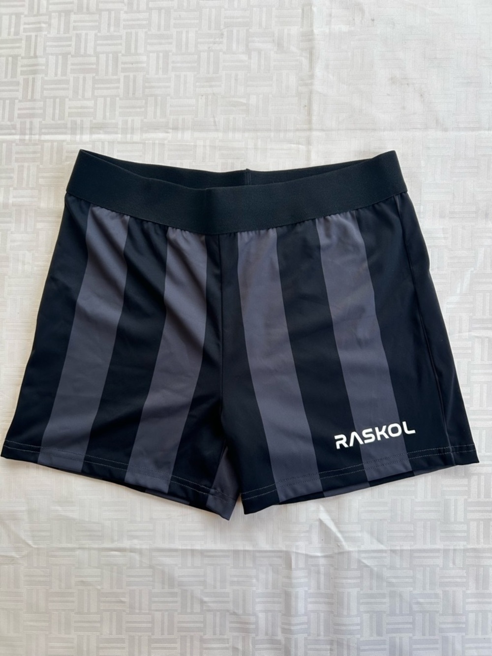 RASKOL Men’s Athletic Shorts in Charcoal Black